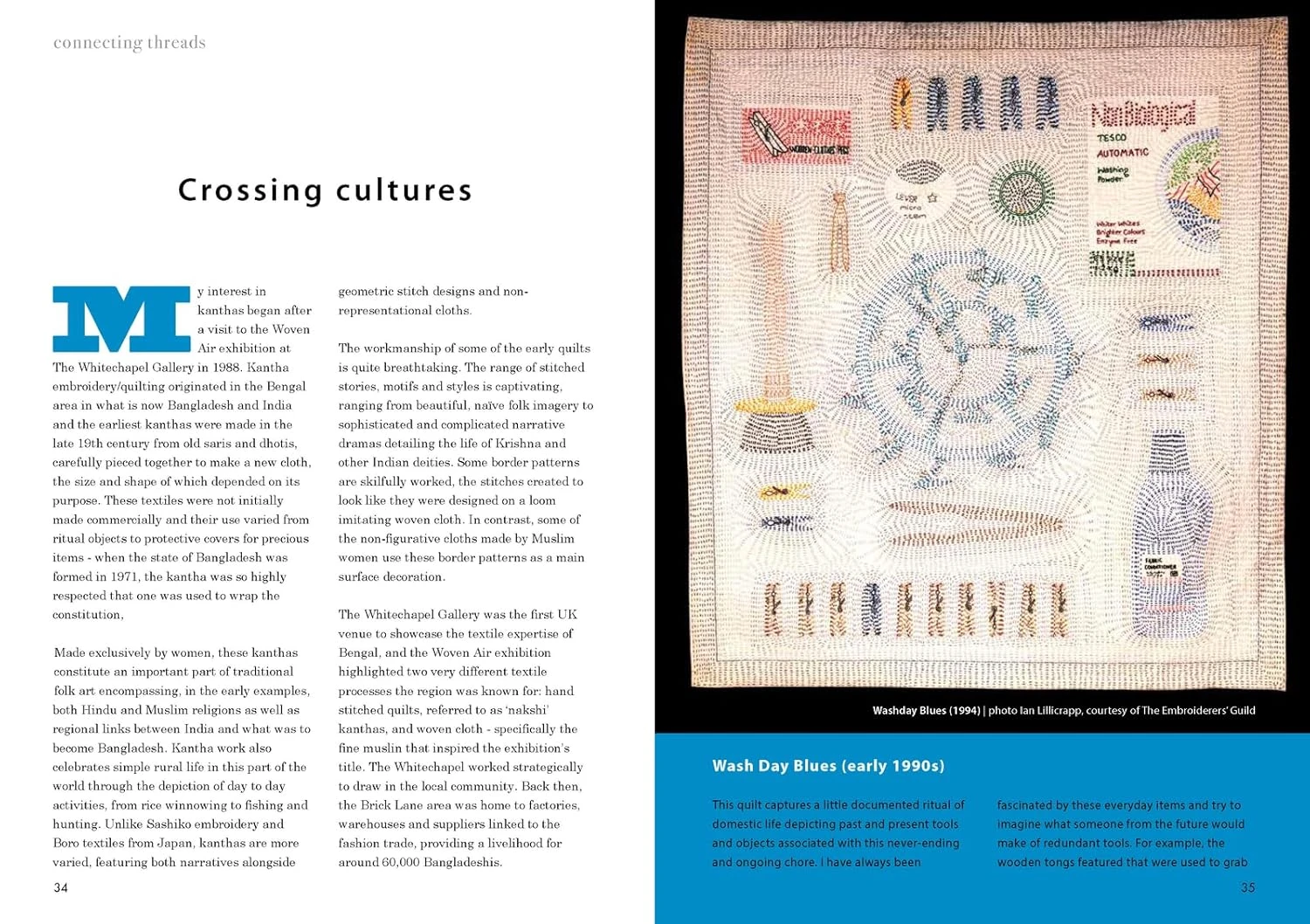 "PRE-ORDER" Connected Threads: Tactile Social History, Lynn Setterington 6 "PRE-ORDER" Connected Threads: Tactile Social History, Lynn Setterington - Image 4