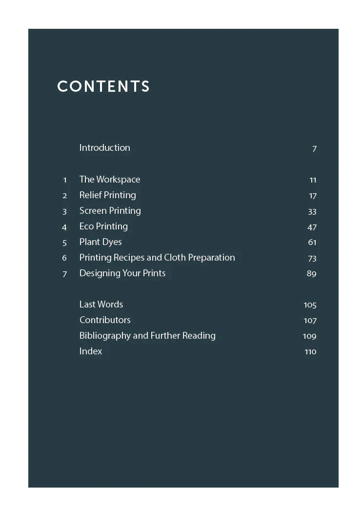 "PRE-ORDER" Printing With Natural Dyes, Nicola Criffe 5 "PRE-ORDER" Printing With Natural Dyes, Nicola Criffe - Image 3