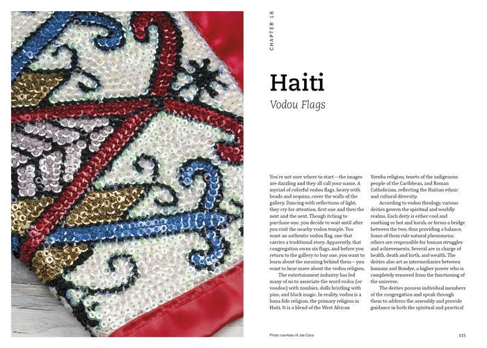 Threads Around The World: From Arabian Weaving To Batik In Zimbabwe, Deb Brandon 4 Threads Around The World: From Arabian Weaving To Batik In Zimbabwe, Deb Brandon - Image 2