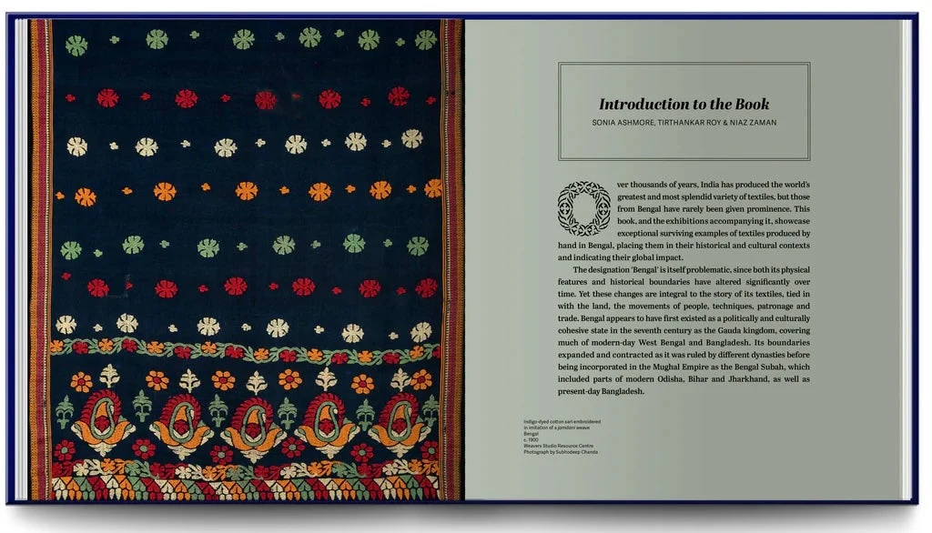 "PRE-ORDER" Textile From Bengal: A Shared Legacy, Sonia Ashmore, Tirthankar Roy And Niaz Zaman 5 "PRE-ORDER" Textile From Bengal: A Shared Legacy, Sonia Ashmore, Tirthankar Roy And Niaz Zaman - Image 3